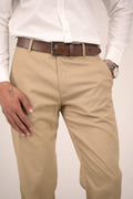 Classic Fit Men’s Formal Trouser - Brown