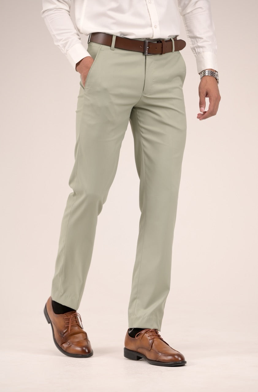 Classic Fit Men’s Formal Trouser - Fawn