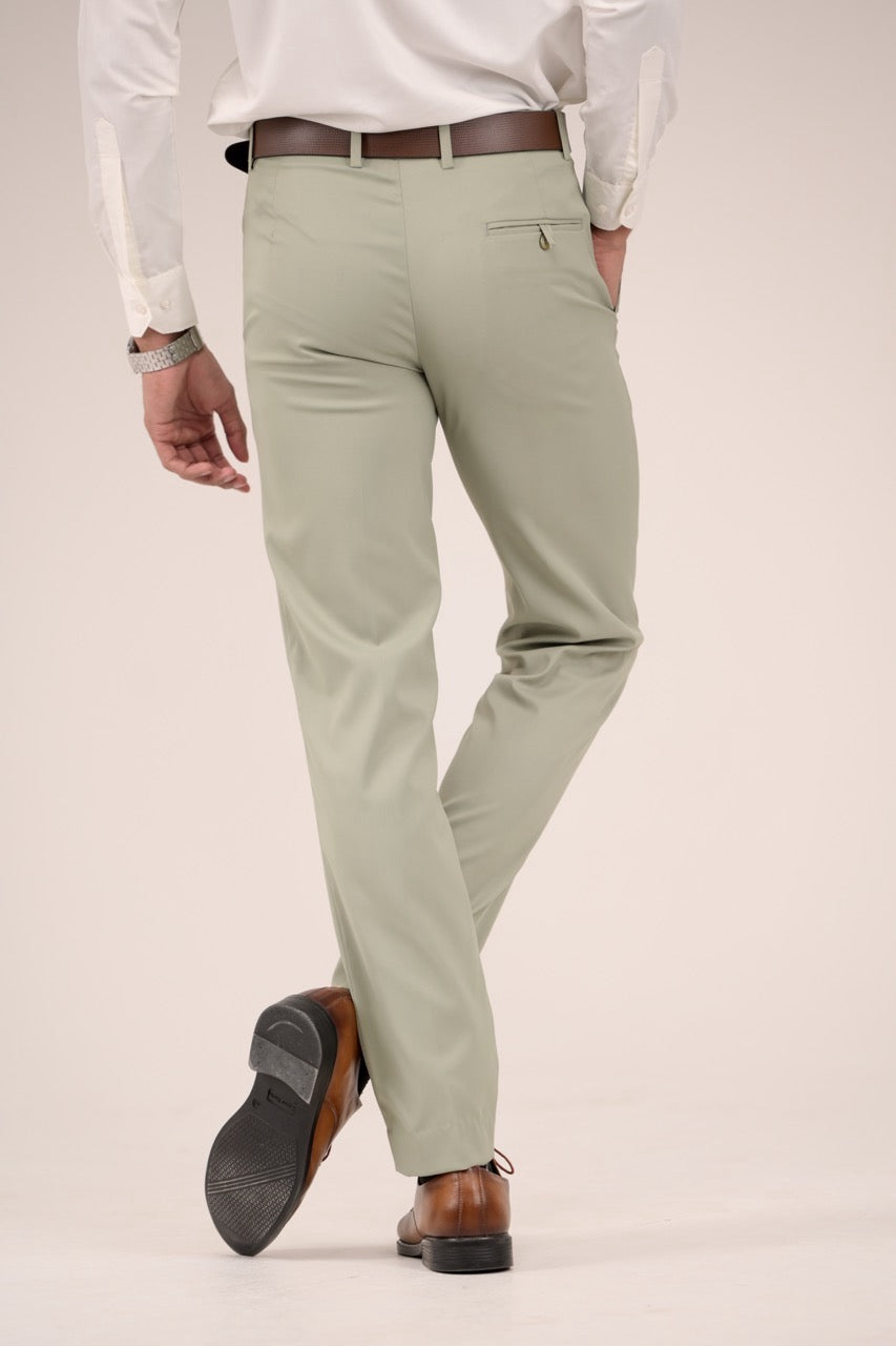 Classic Fit Men’s Formal Trouser - Fawn