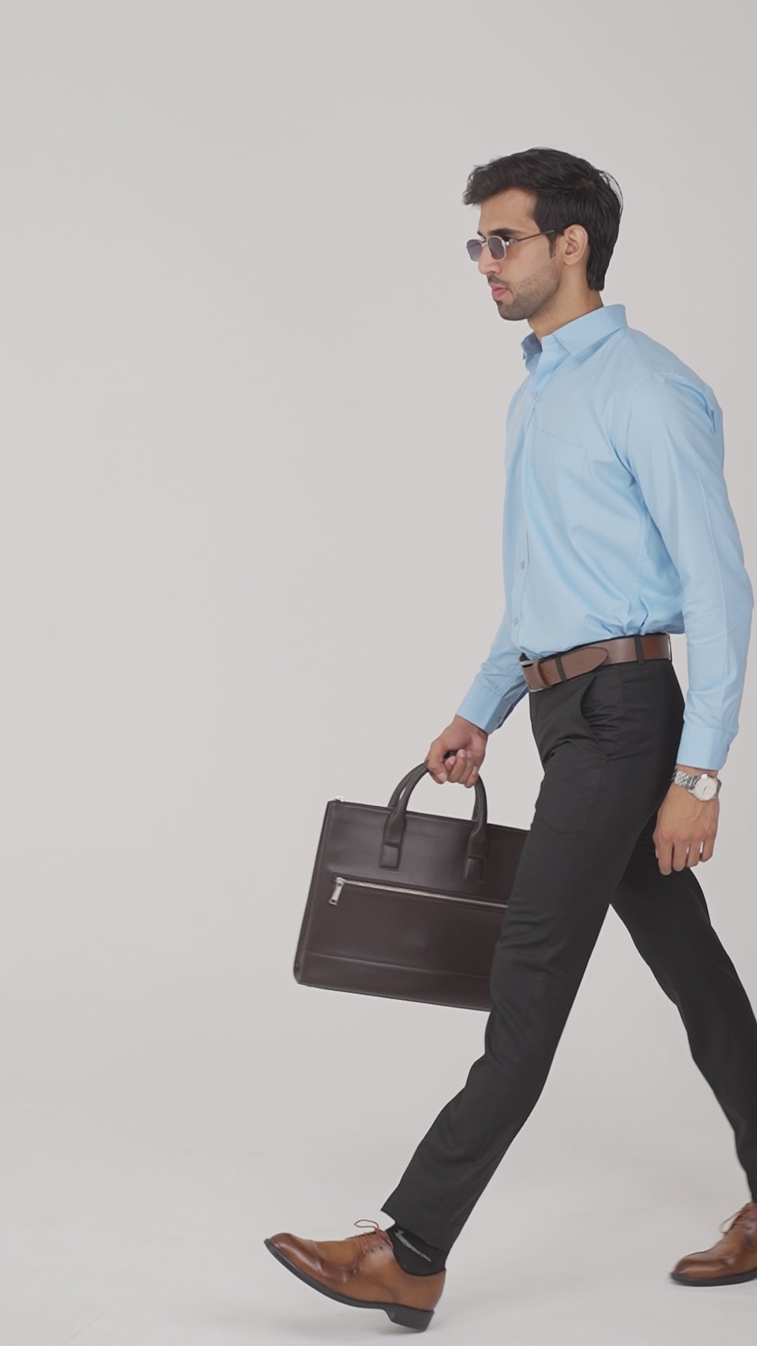 Classic Fit Men’s Formal Trouser - Black