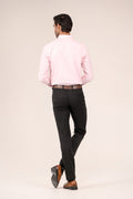 Full Sleeve Men's Formal Shirt - Pink