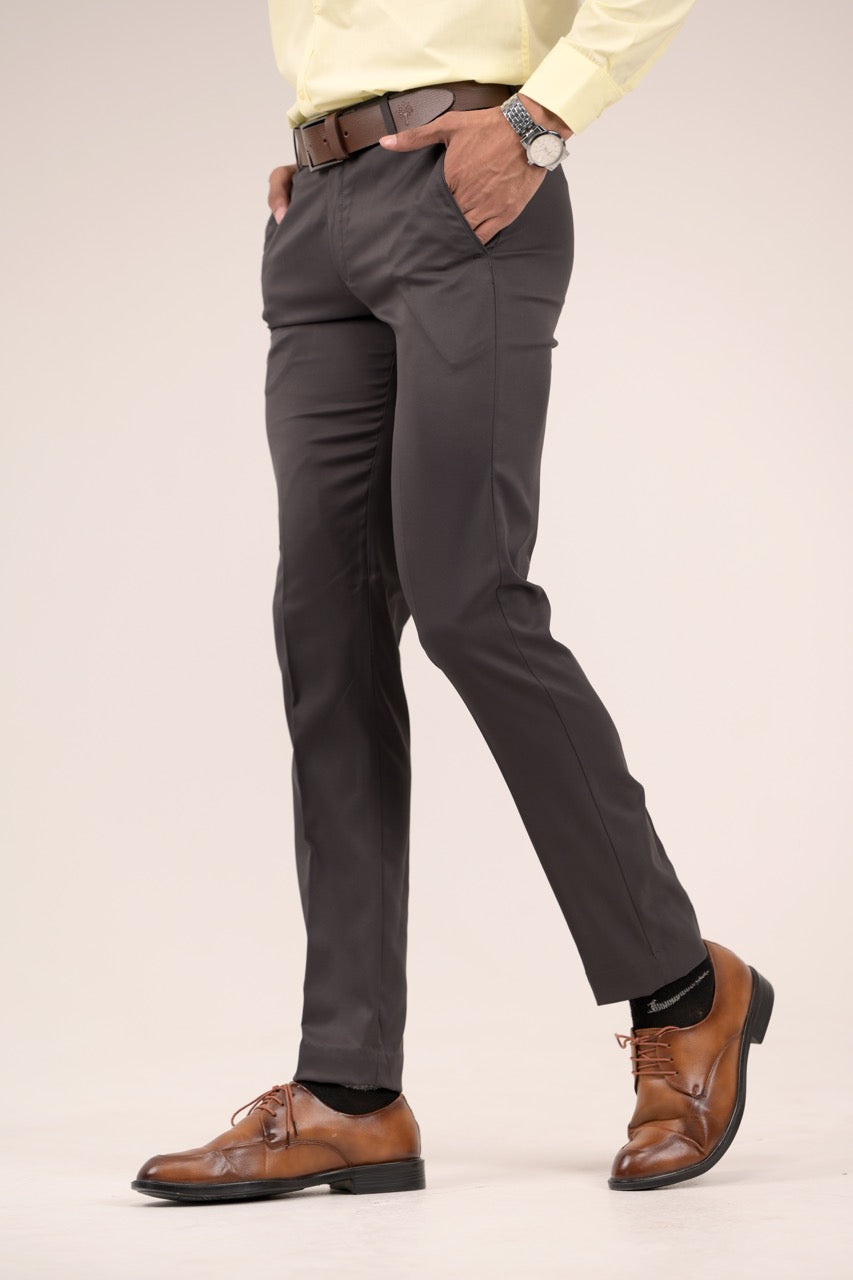 Classic Fit Men’s Formal Trouser - Grey