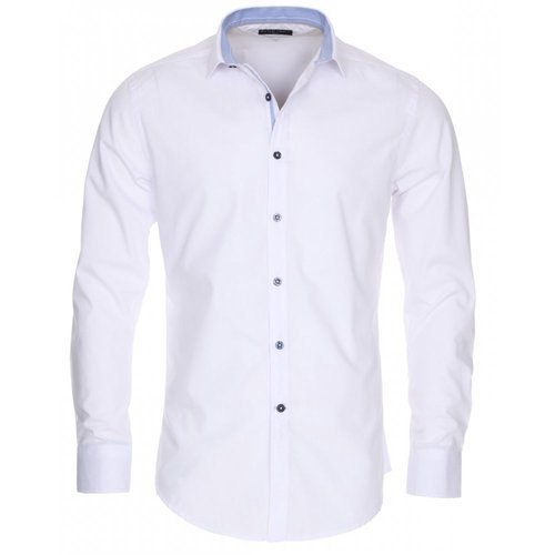 White Formal Shirt - Water Proof, Stain Resistant, Wrinkle Resistant, Odour Resistant, Breathable.